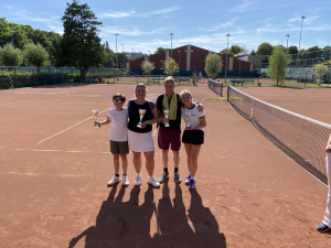 Winnaars gemengd dubbel 